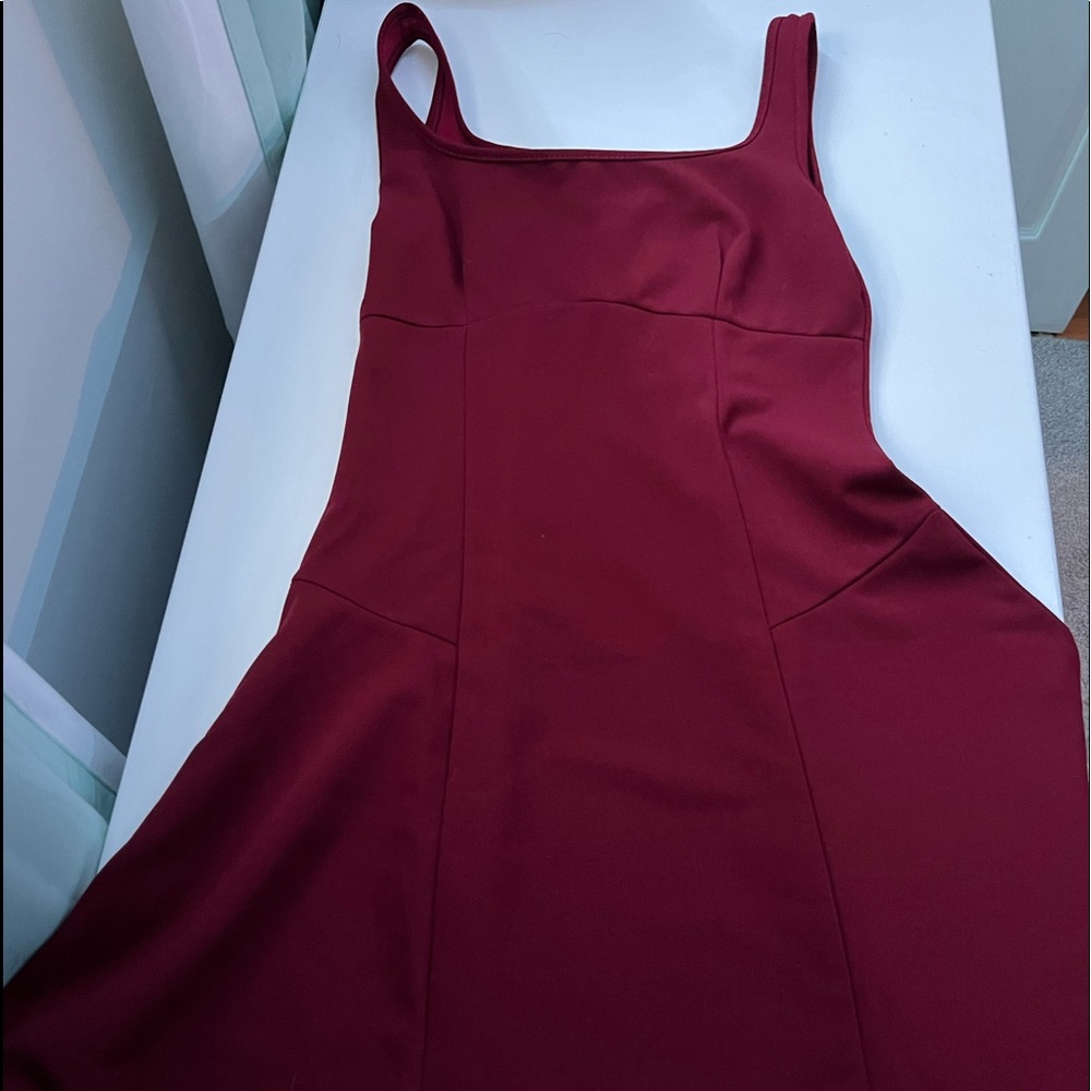 Maroon dress from Shein size small